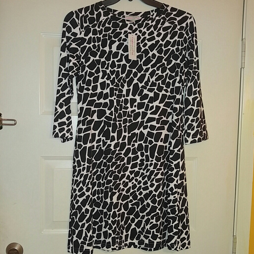 Keylime & Pink Spandex Dress